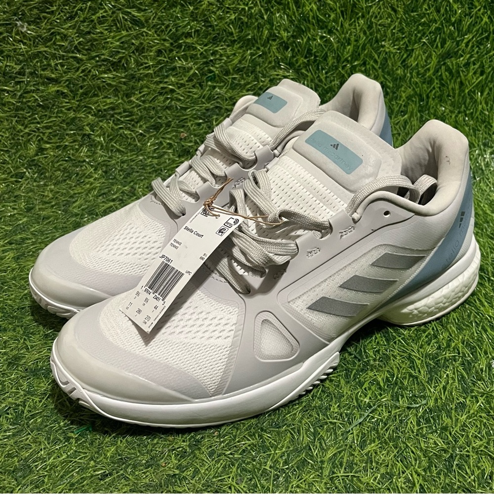 Adidas x Stella McCartney Court Tennis Shoes (White/ Blue) US 11 Women’s JP7061
